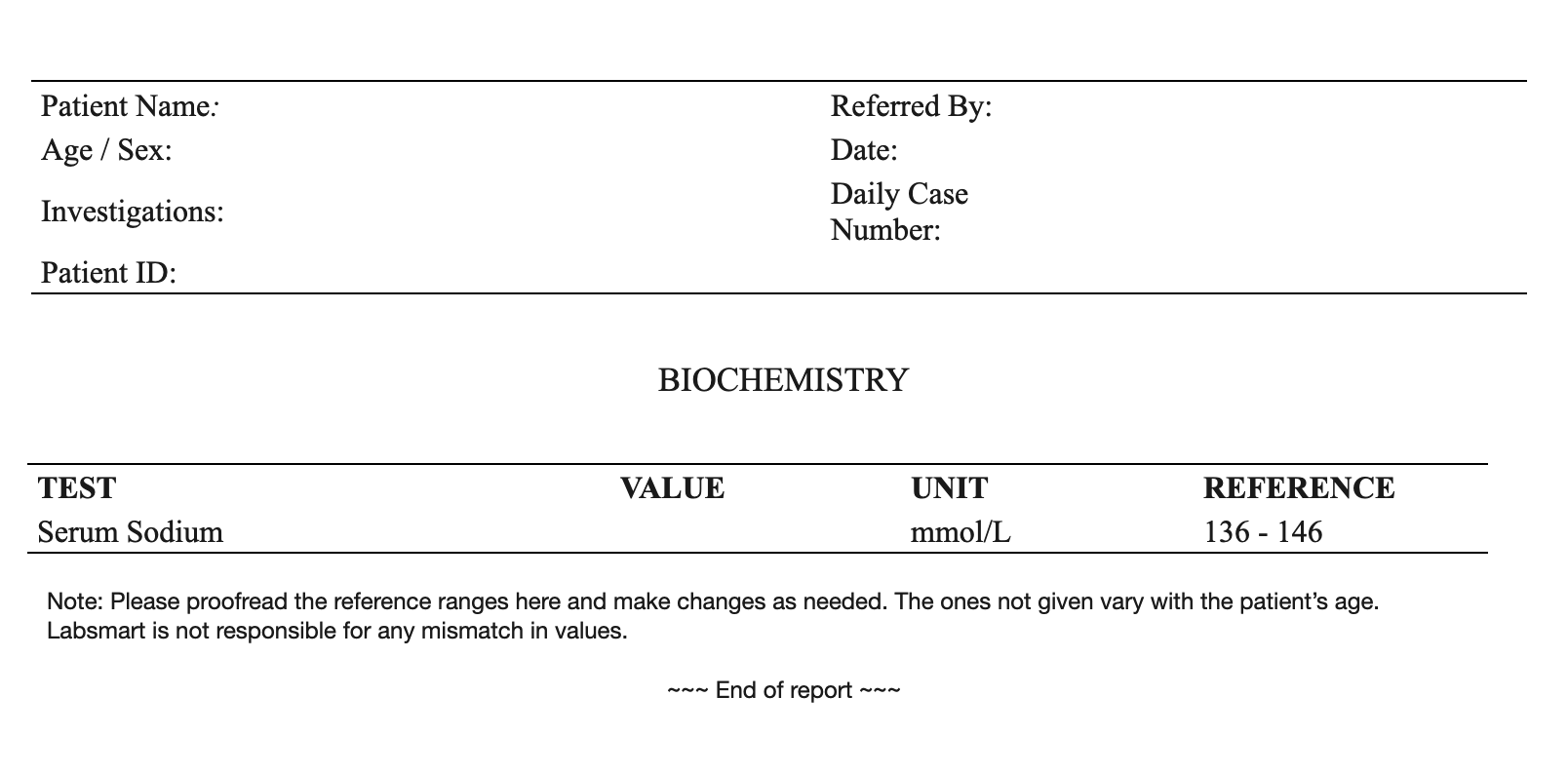Sodium word sample image